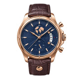 Rose Gold / Blue